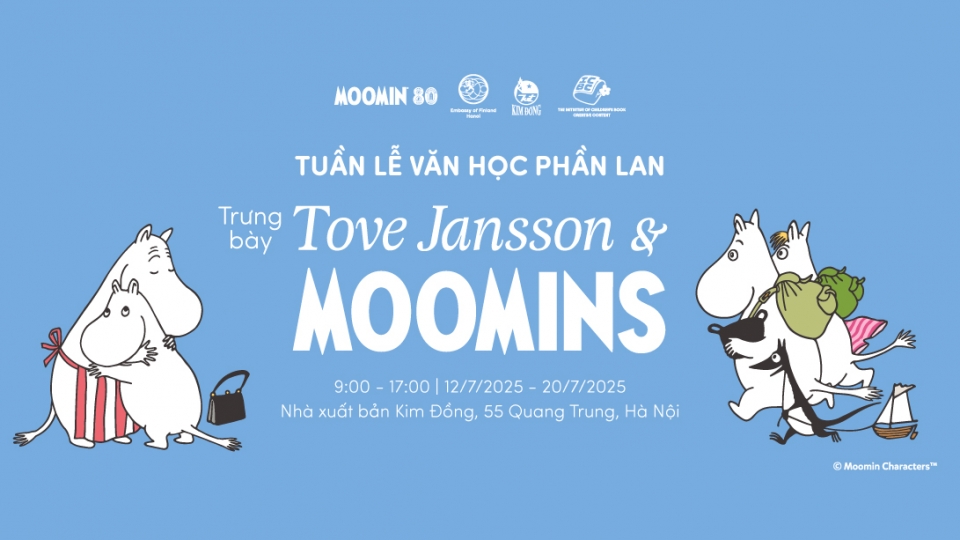 Finnish Literature Week-Tove Jansson & Moomin 80 Exhibition opens in Hanoi